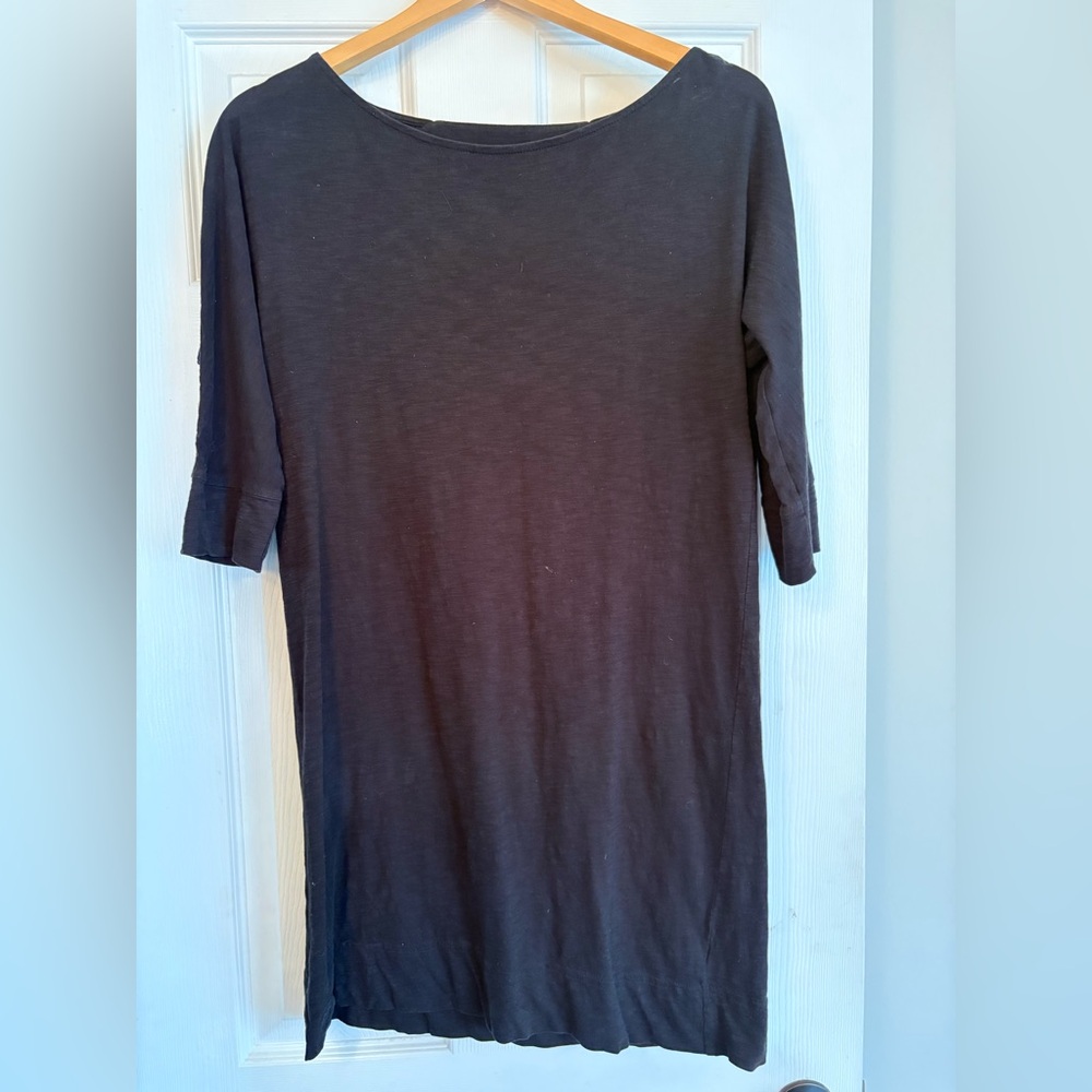 Lilly Pulitzer Black 3/4 Sleeve Cotton Dress